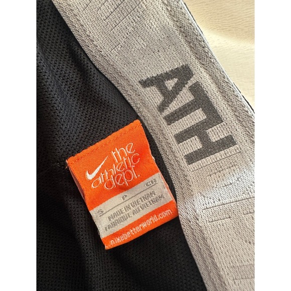 Nike The Athletic Dept. Track Pants Black Zipper Ankle Pockets Mens Small - Picture 7 of 8